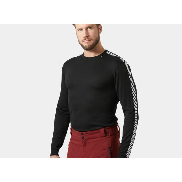 Helly Hansen Men's Lifa Base Layer Black XL - Picture 2 of 6